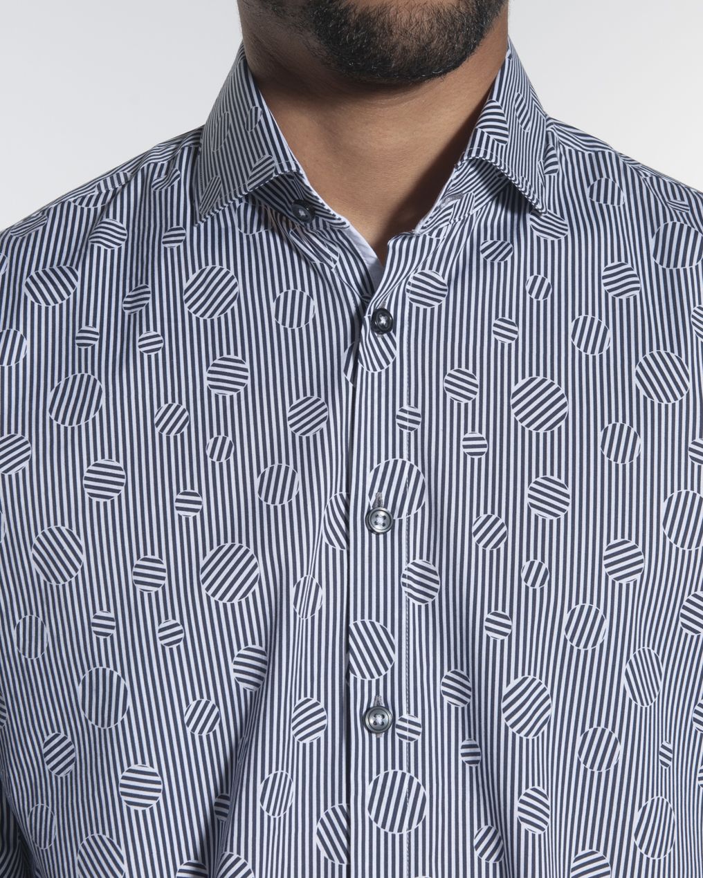 Blue Industry Casual Overhemd LM