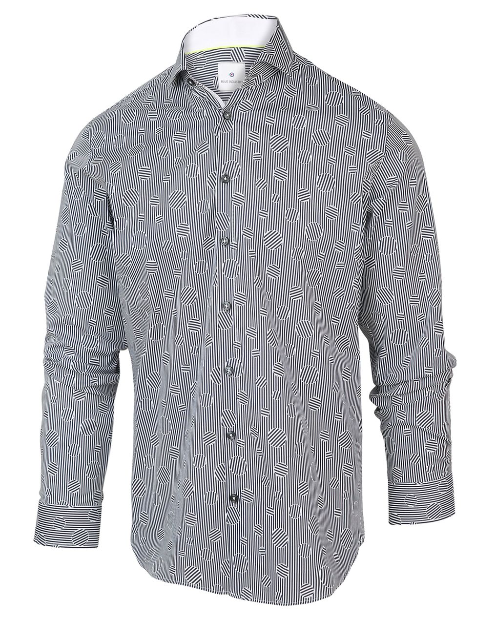 Blue Industry Casual Overhemd LM