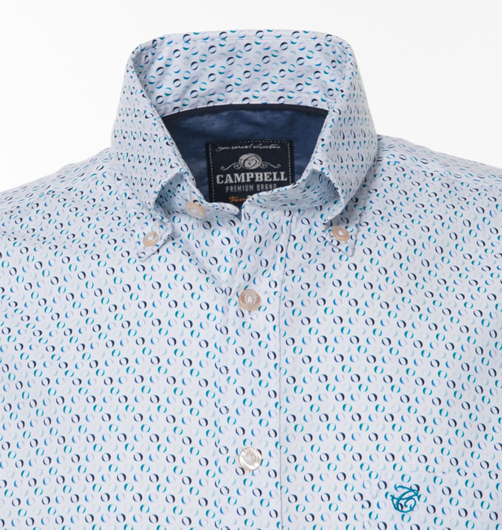 Campbell Casual Overhemd KM