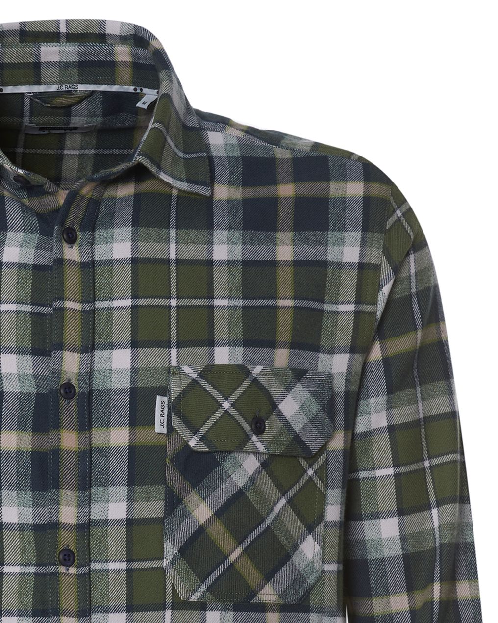 J.C. RAGS Randy Casual Overhemd LM