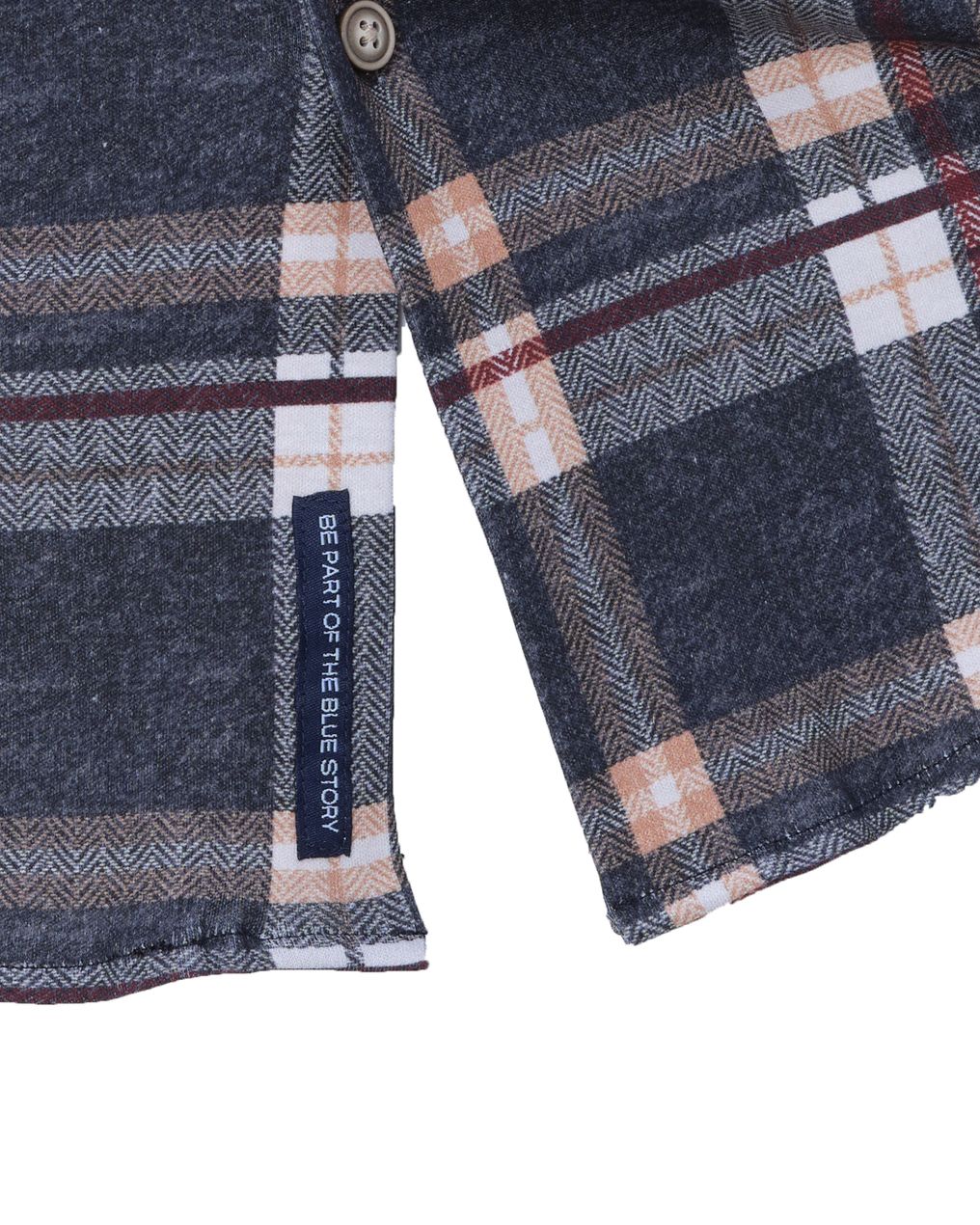 Blue Industry Casual Overhemd LM