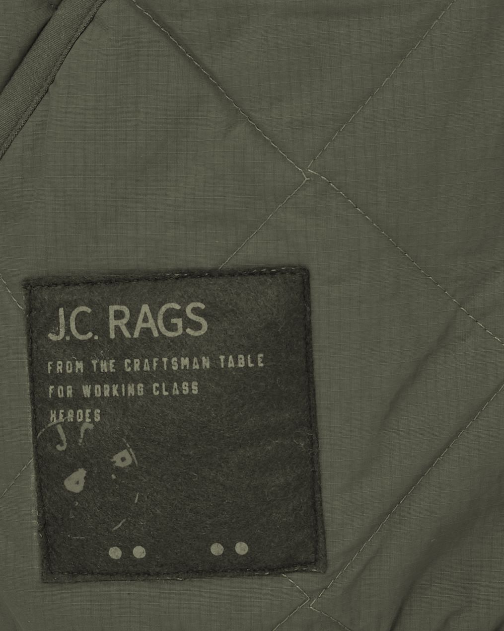 J.C. RAGS River Gewatteerde jas