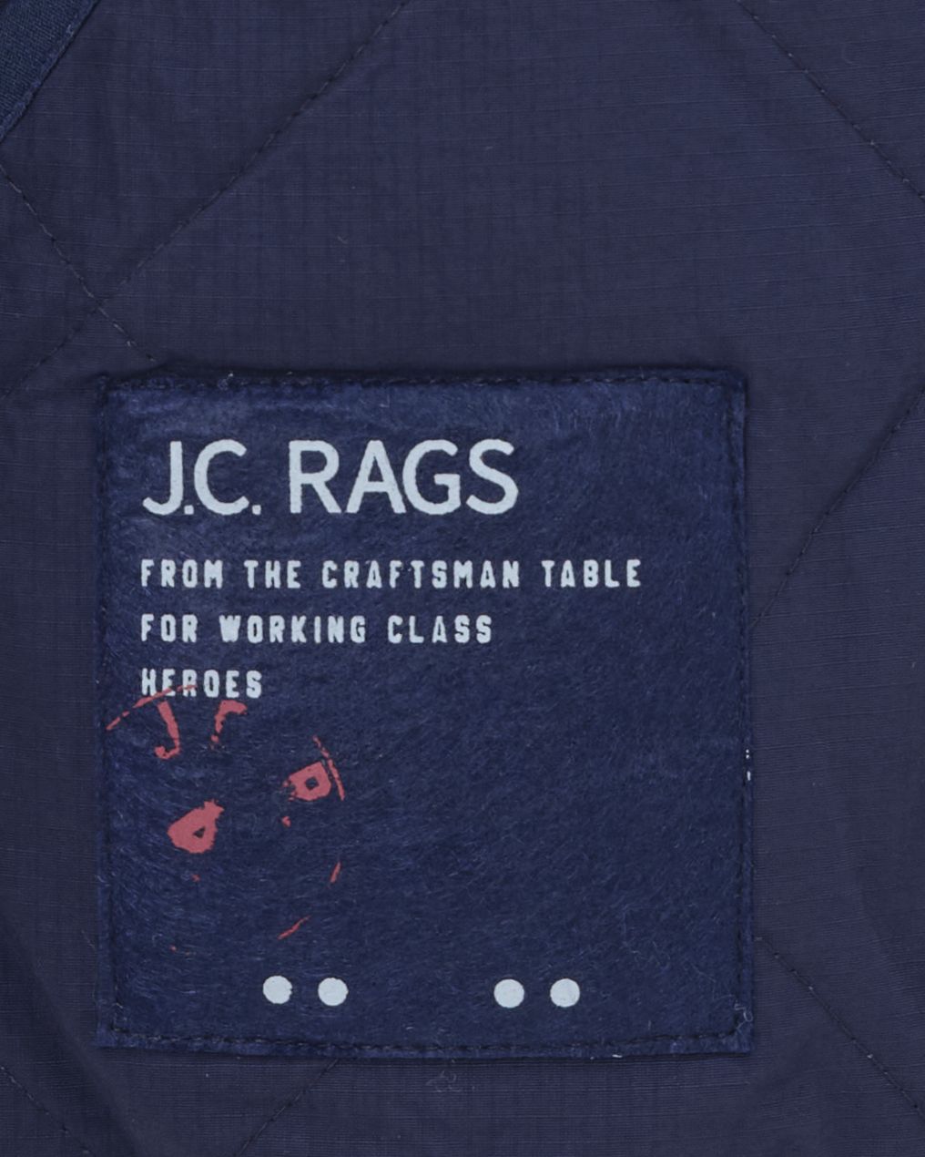 J.C. RAGS River Gewatteerde jas