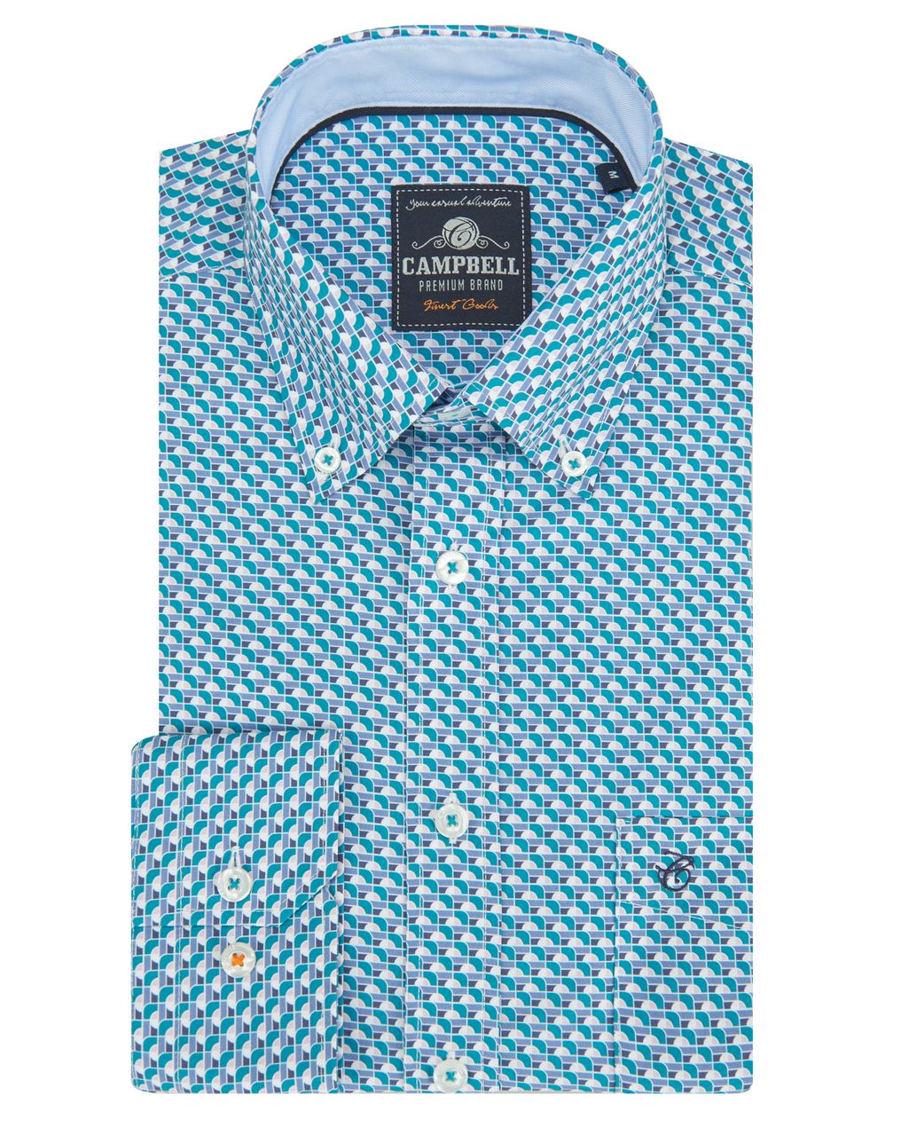 Campbell Casual Overhemd LM