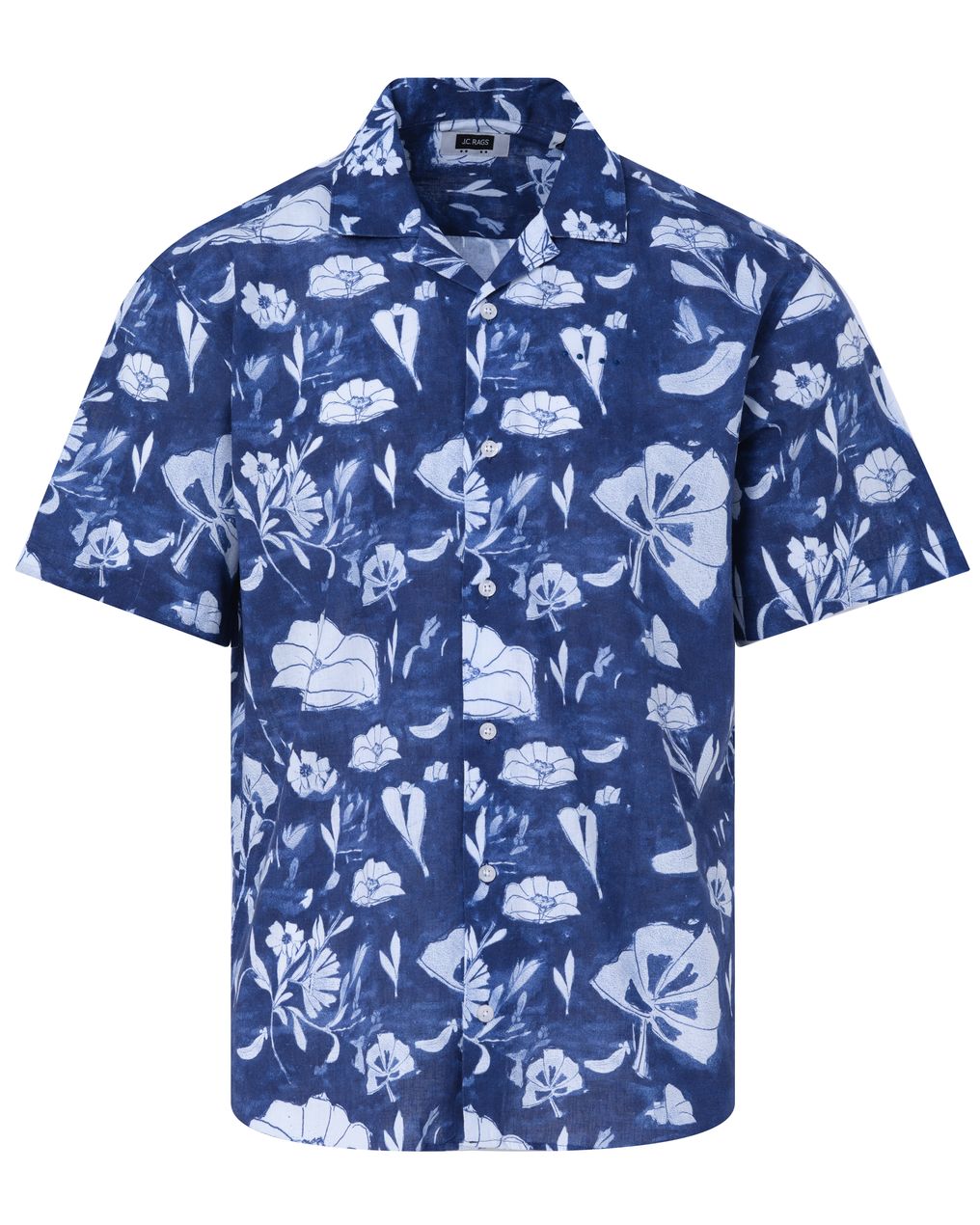 J.C. RAGS Elvis Floral Casual Overhemd KM
