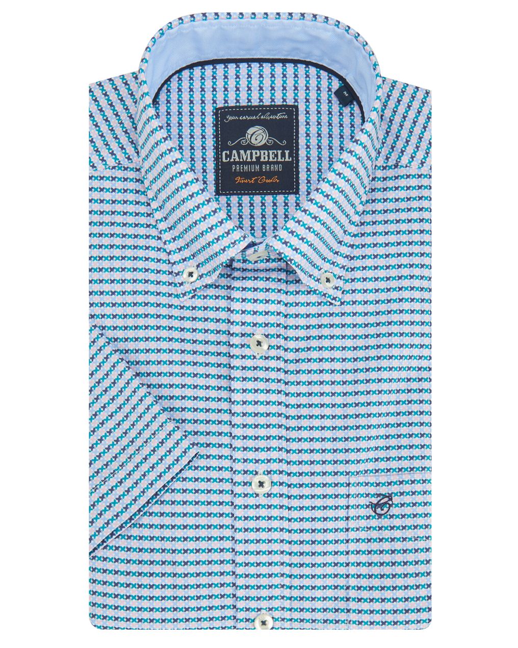 Campbell Casual Overhemd KM