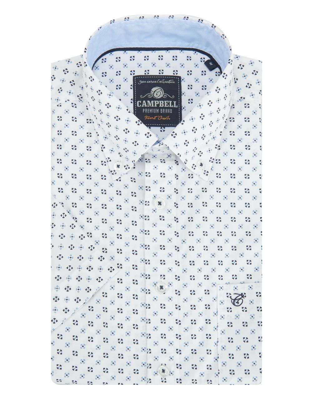 Campbell Casual Overhemd KM