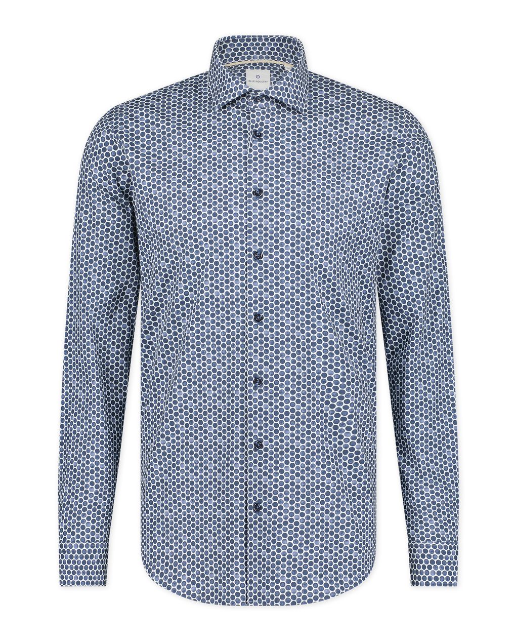 Blue Industry Casual Overhemd LM