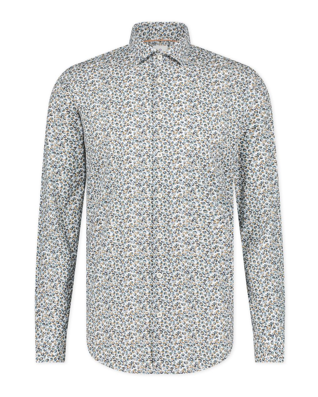 Blue Industry Casual Overhemd LM