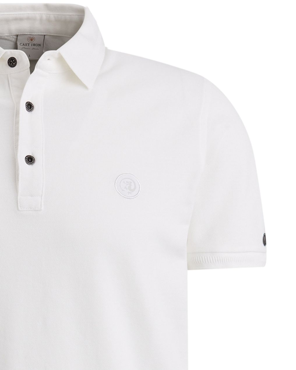 Cast Iron Polo Korte mouw