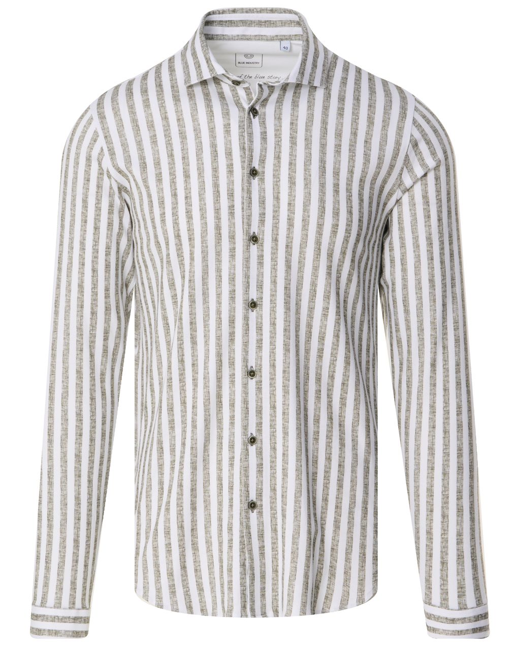 Blue Industry Casual Overhemd LM