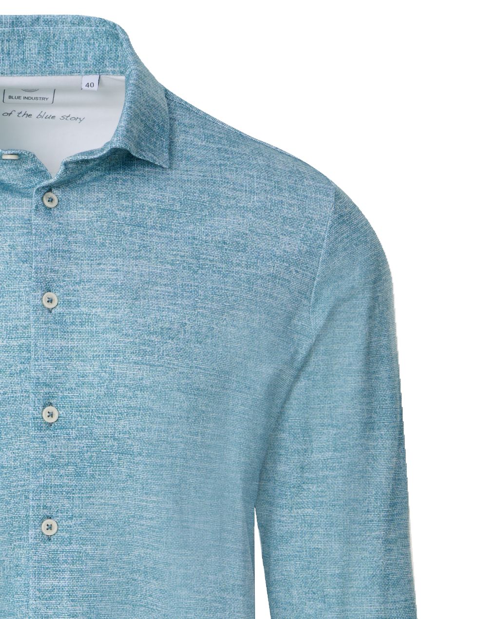 Blue Industry Casual Overhemd LM