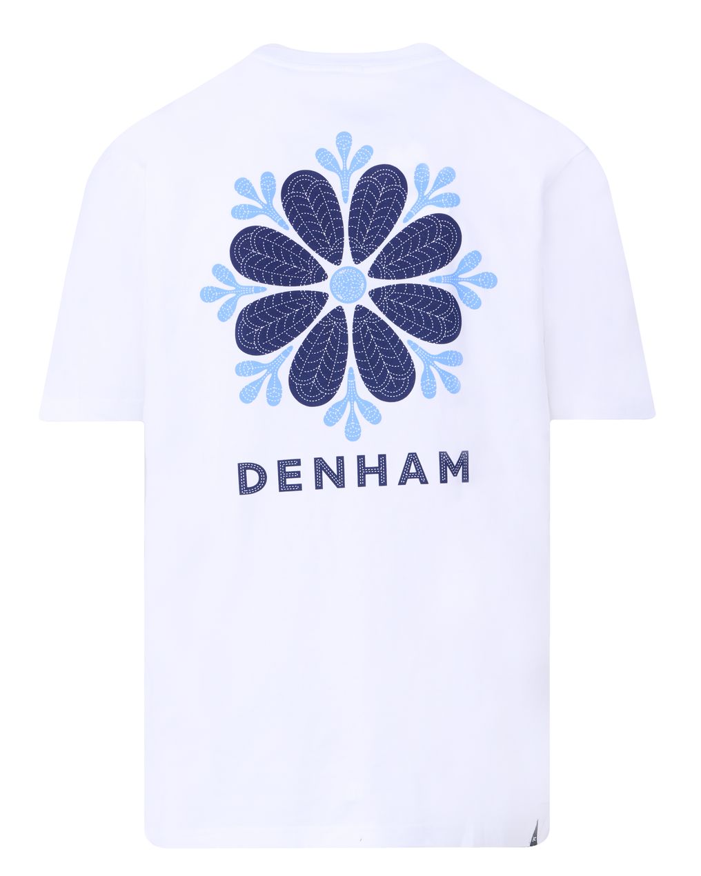 DENHAM Sashiko Indigo T-shirt KM