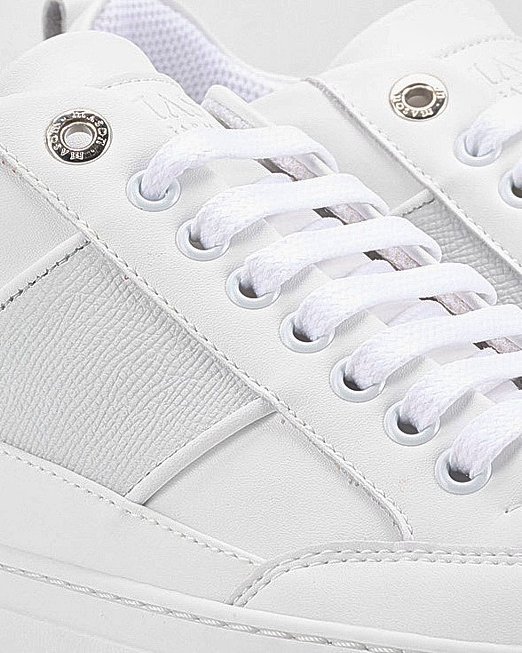 Mason Garments Tia Sportivo Tonal White Sneakers