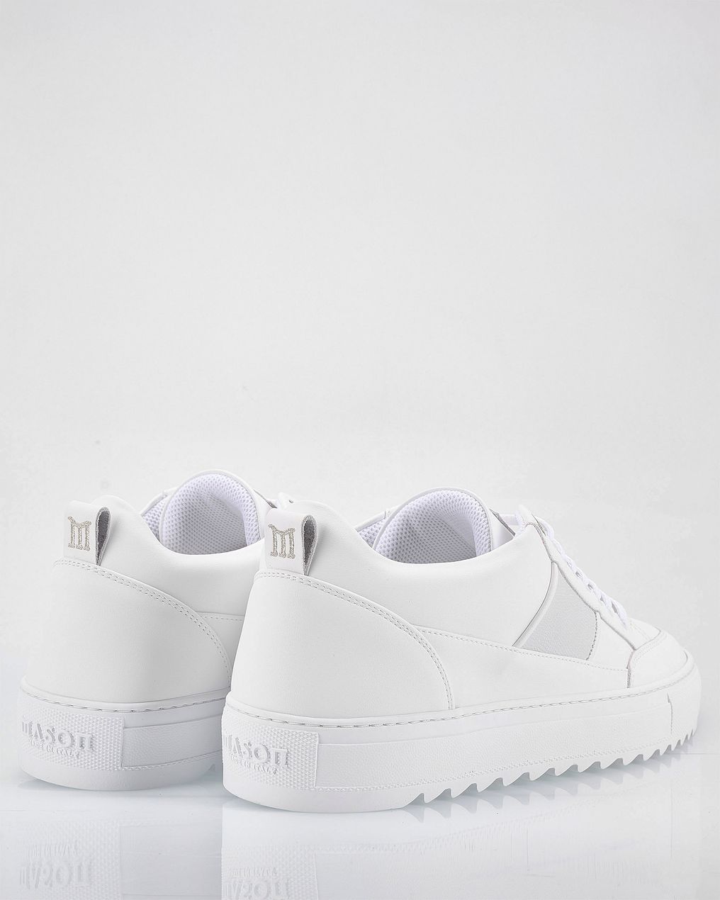 Mason Garments Tia Sportivo Tonal White Sneakers