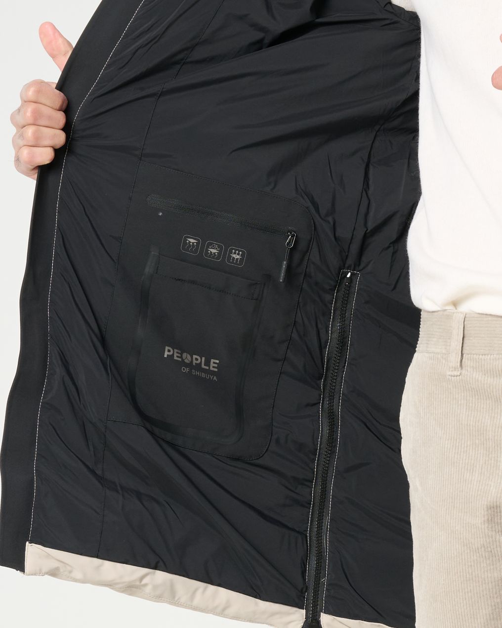 People of Shibuya Gewatteerde jas