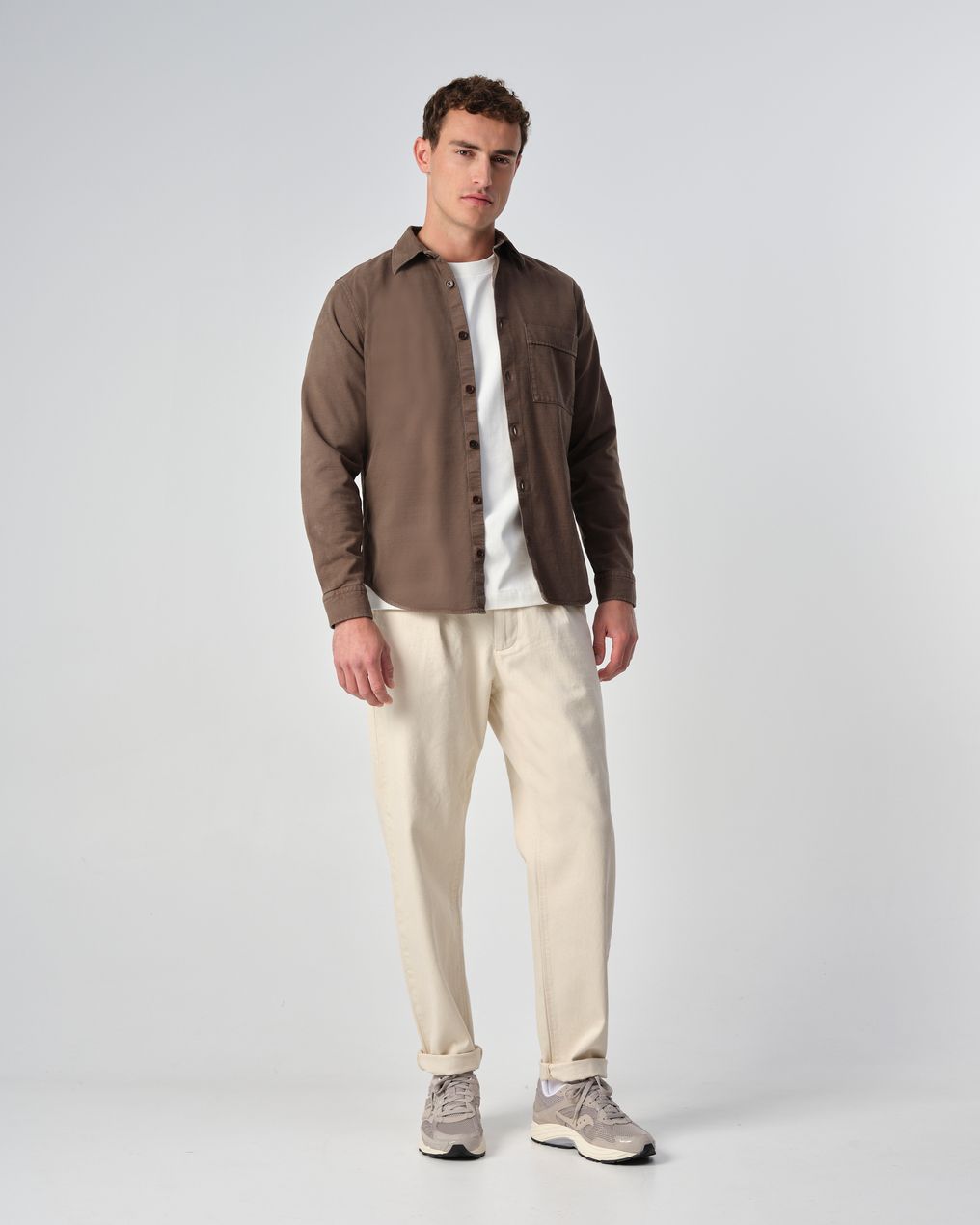 J.C. RAGS Casual Overhemd LM