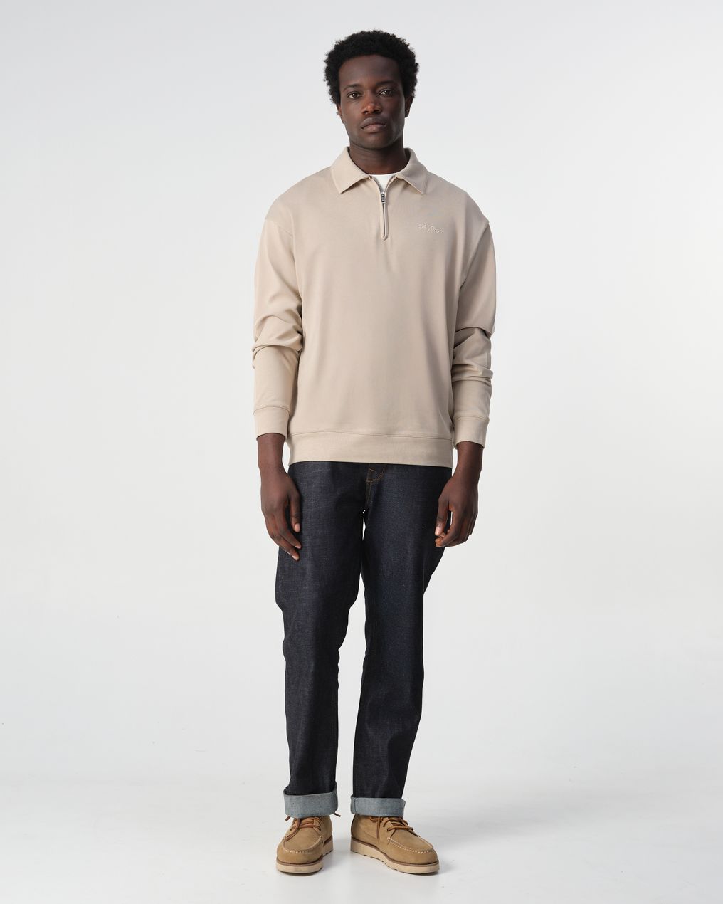 J.C. RAGS Polo Lange mouw