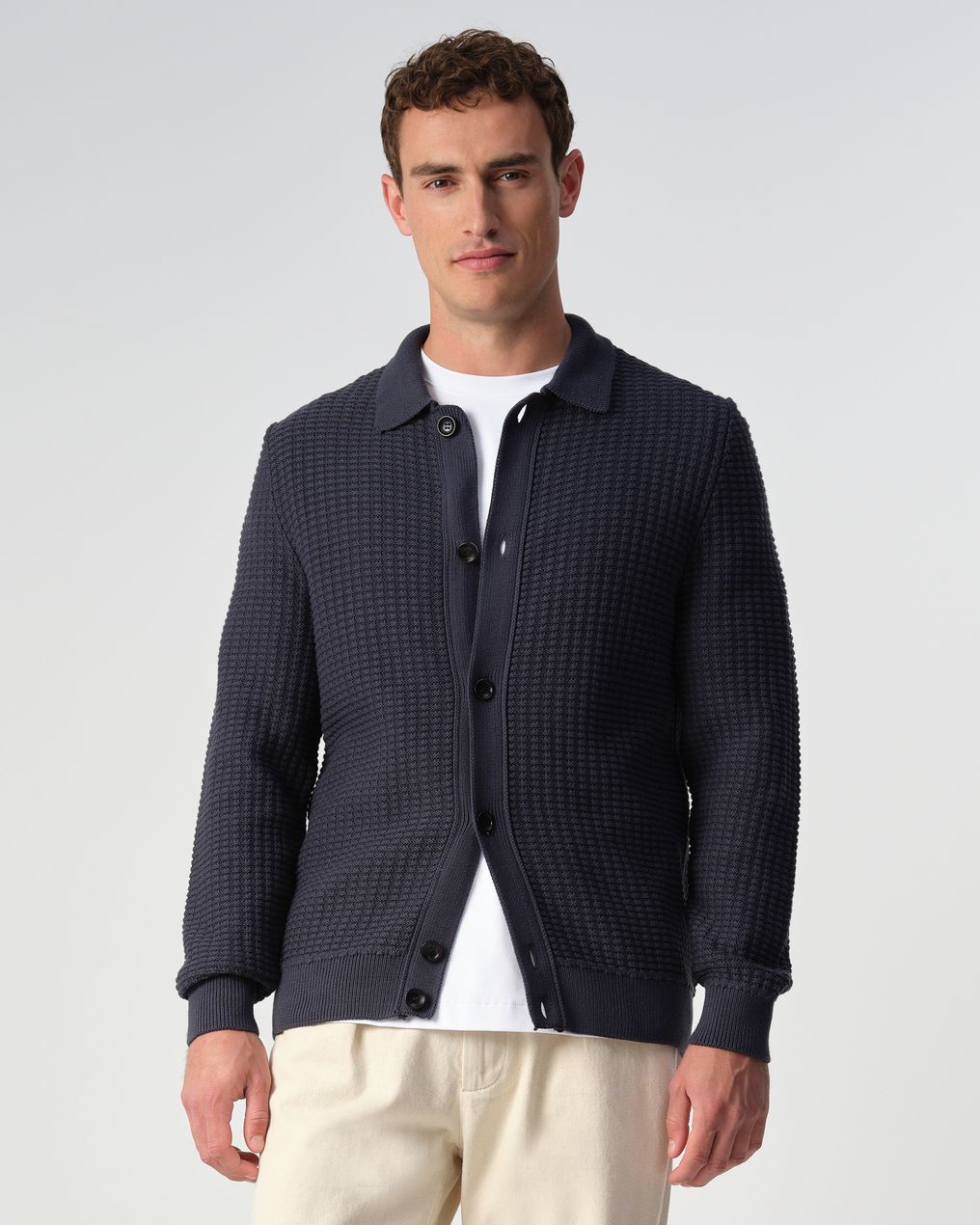 J.C. RAGS Polo Lange mouw