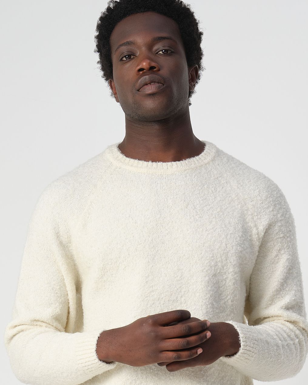 J.C. RAGS Buck Trui ronde hals