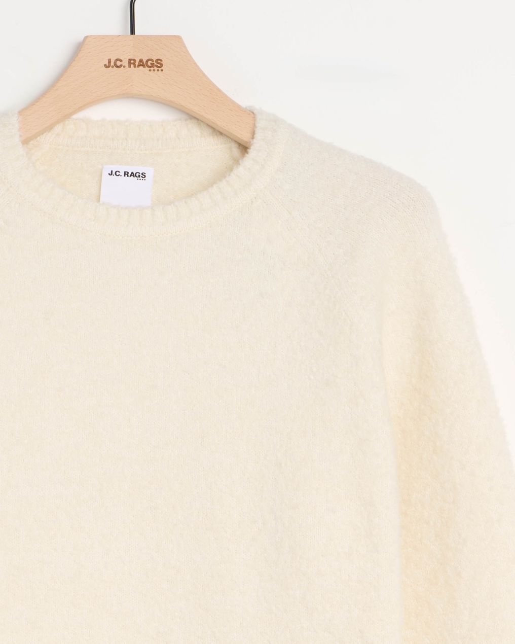 J.C. RAGS Buck Trui ronde hals