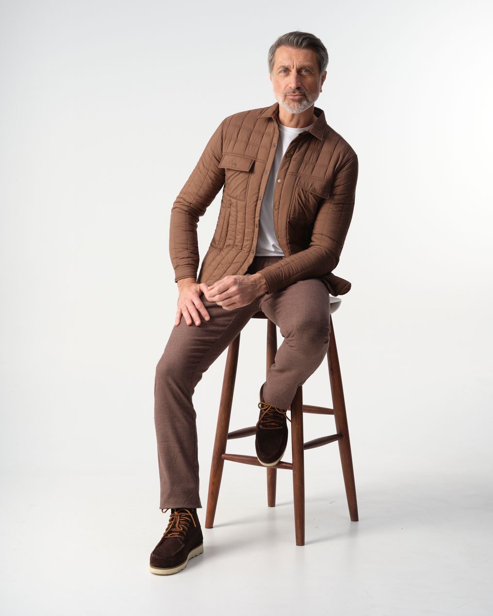 Campbell Gewatteerde jas