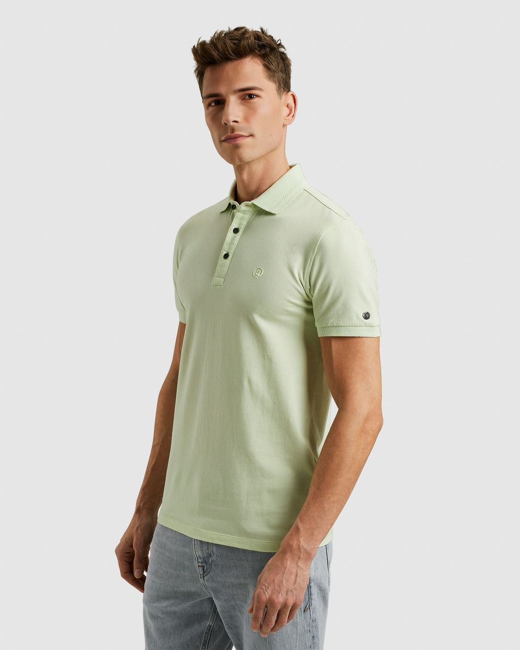 Cast Iron Polo Korte mouw