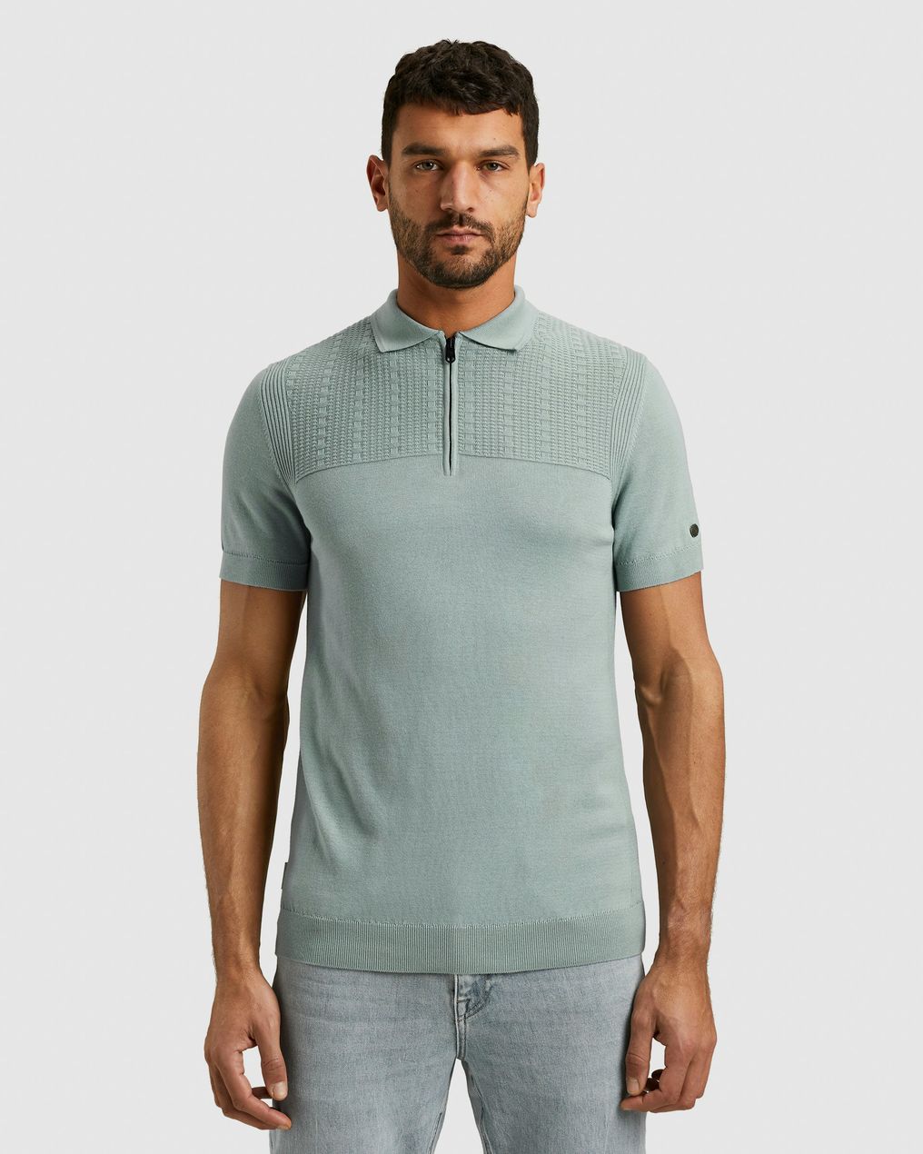 Cast Iron Polo Korte mouw