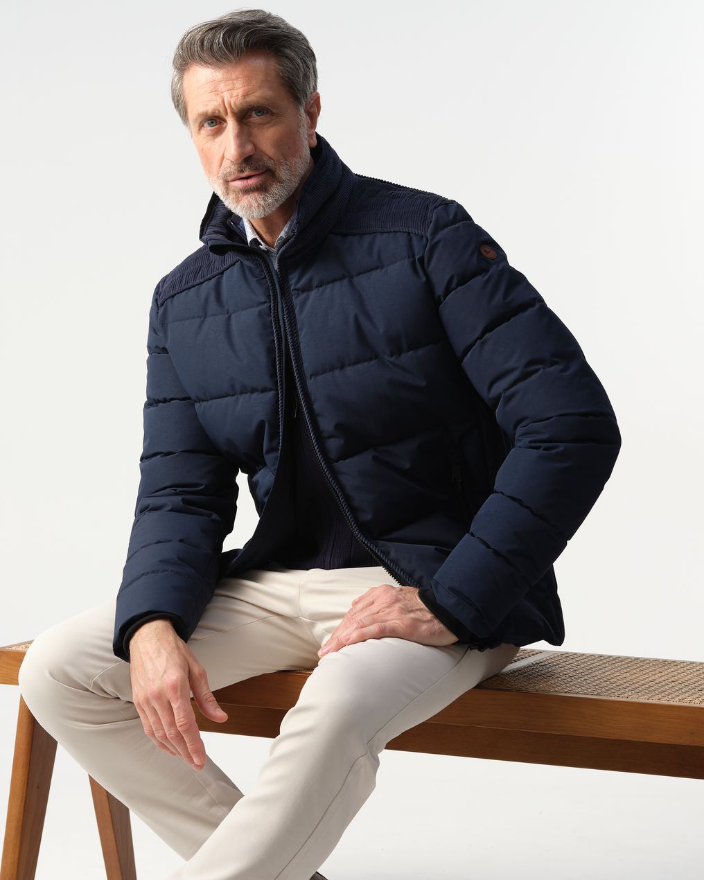 Campbell Gewatteerde jas