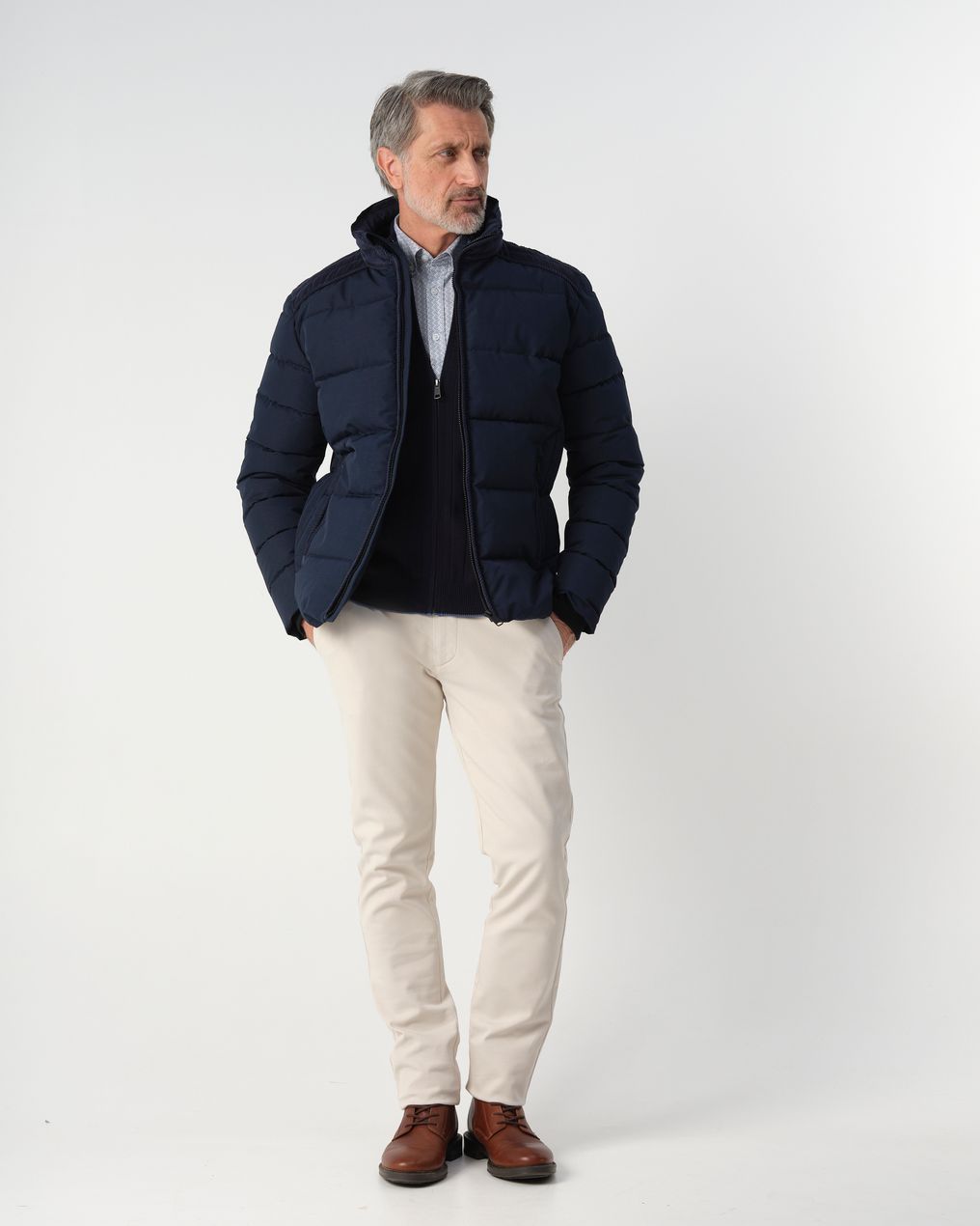 Campbell Gewatteerde jas