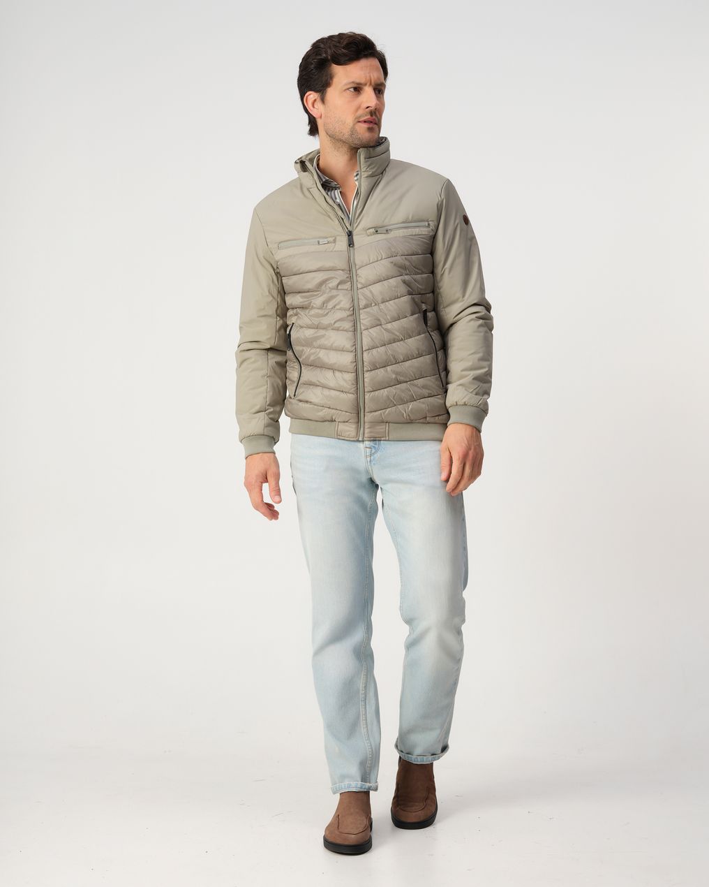 Campbell Gewatteerde jas