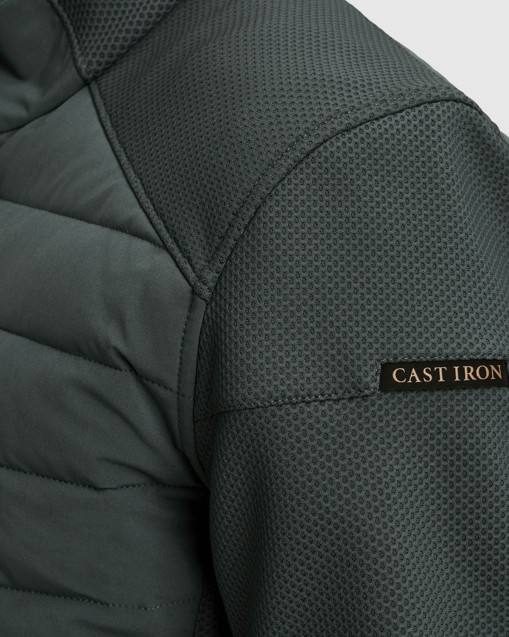 Cast Iron Gewatteerde jas