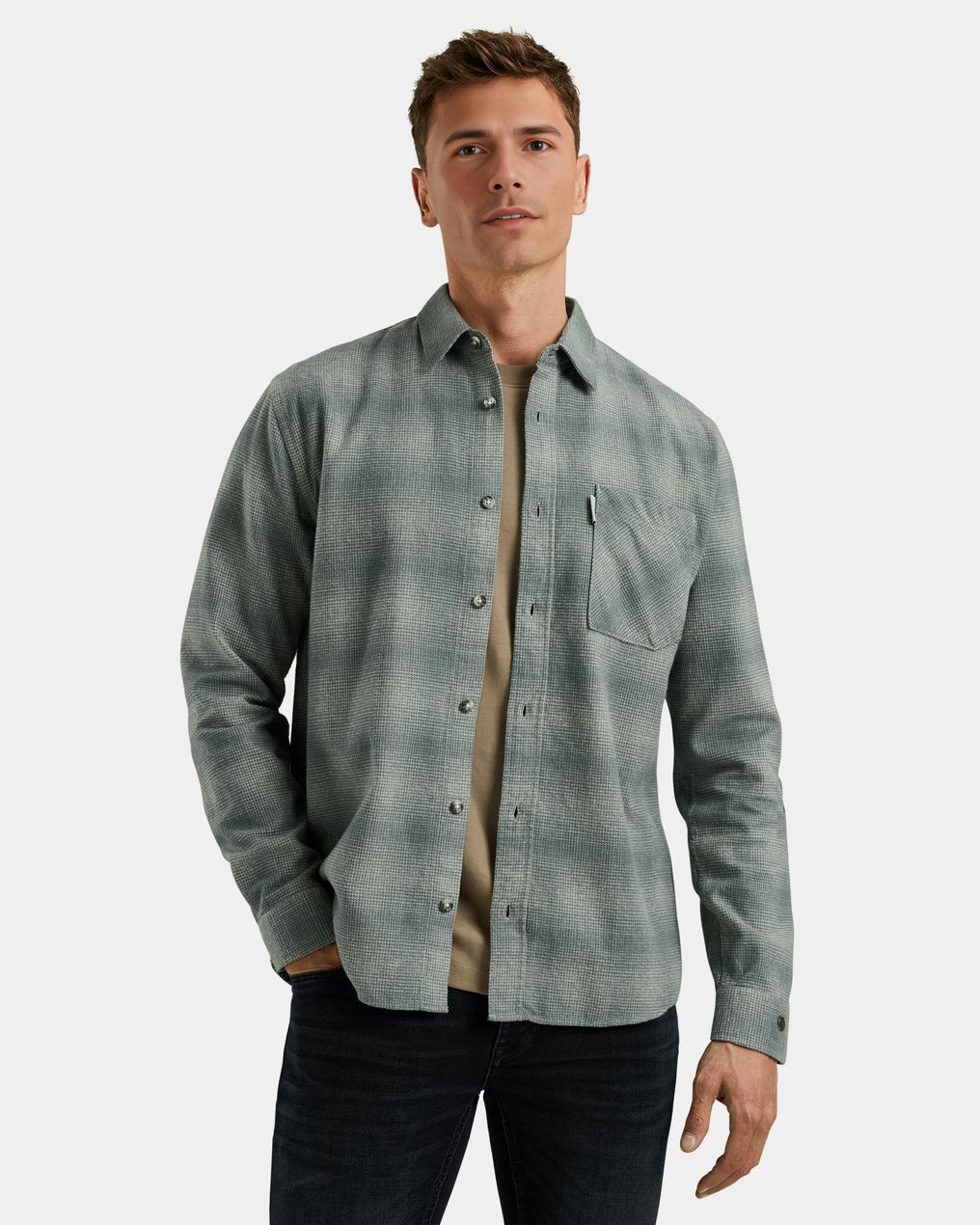 Cast Iron Casual Overhemd LM