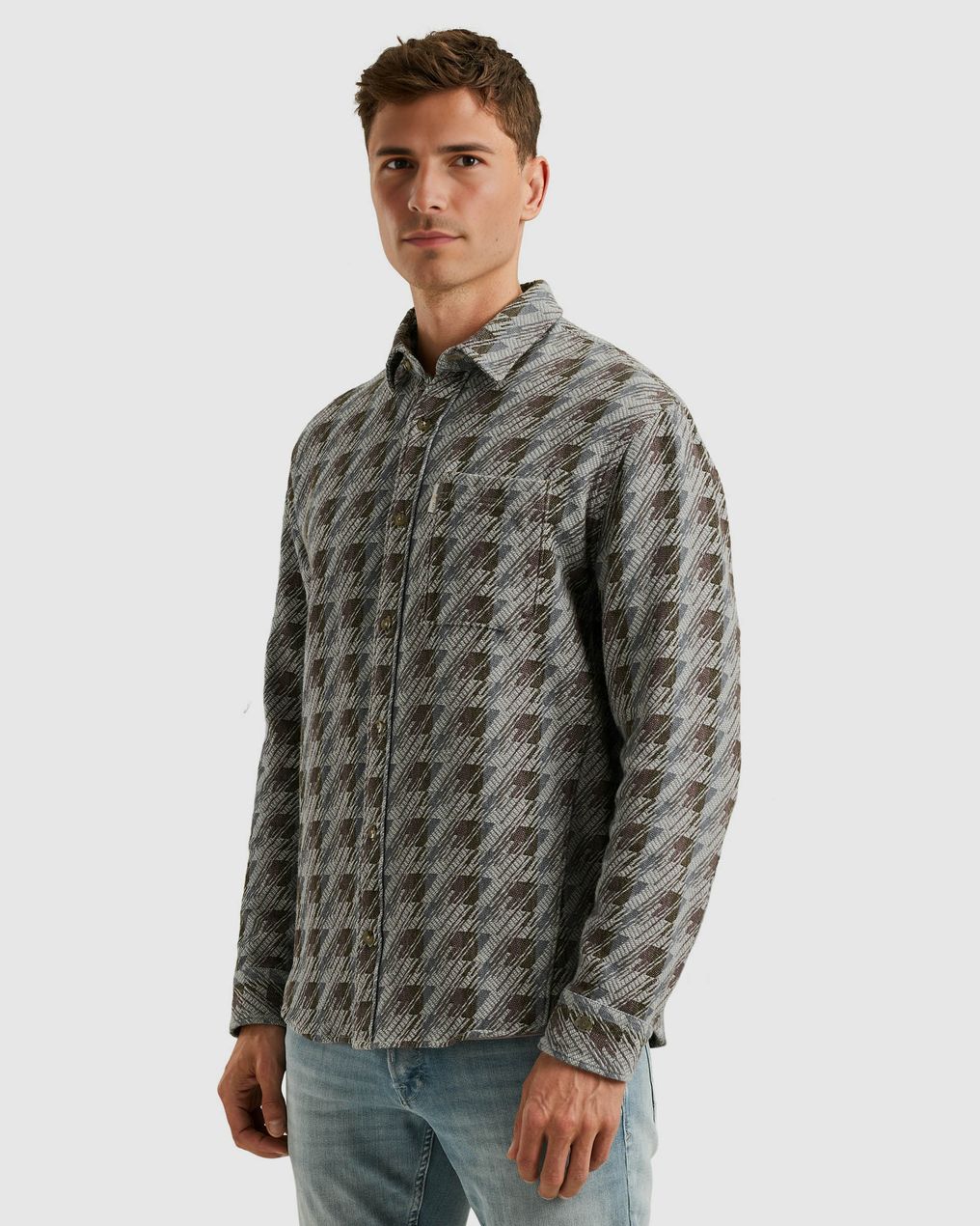 Cast Iron Casual Overhemd LM