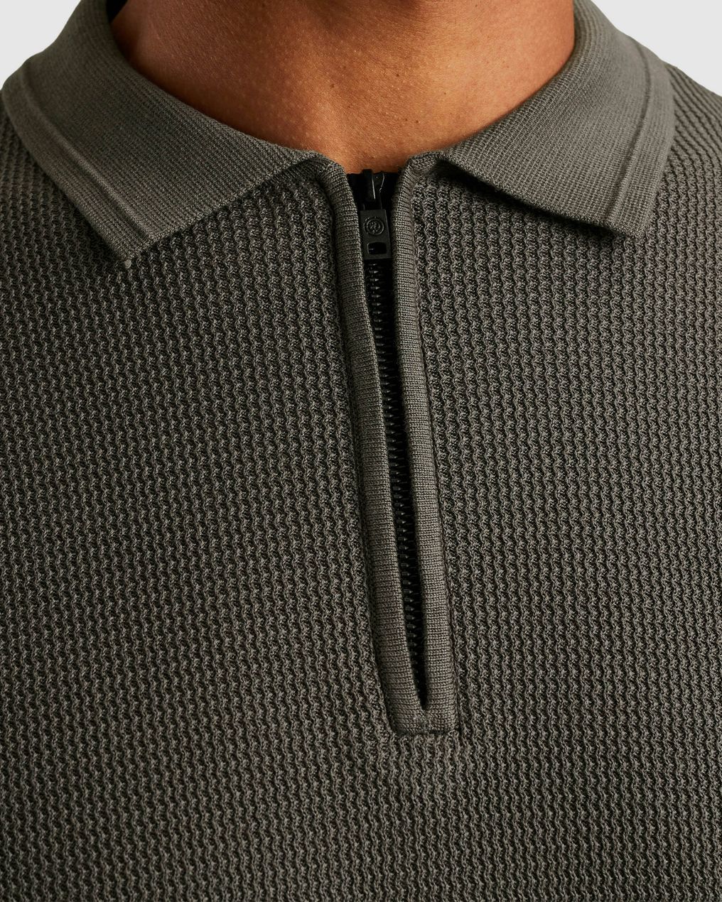 Cast Iron Polo Lange mouw