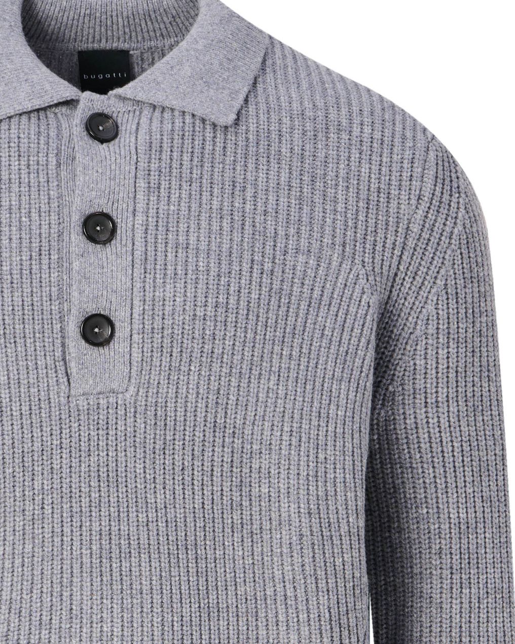 Bugatti clothing Polo Lange mouw