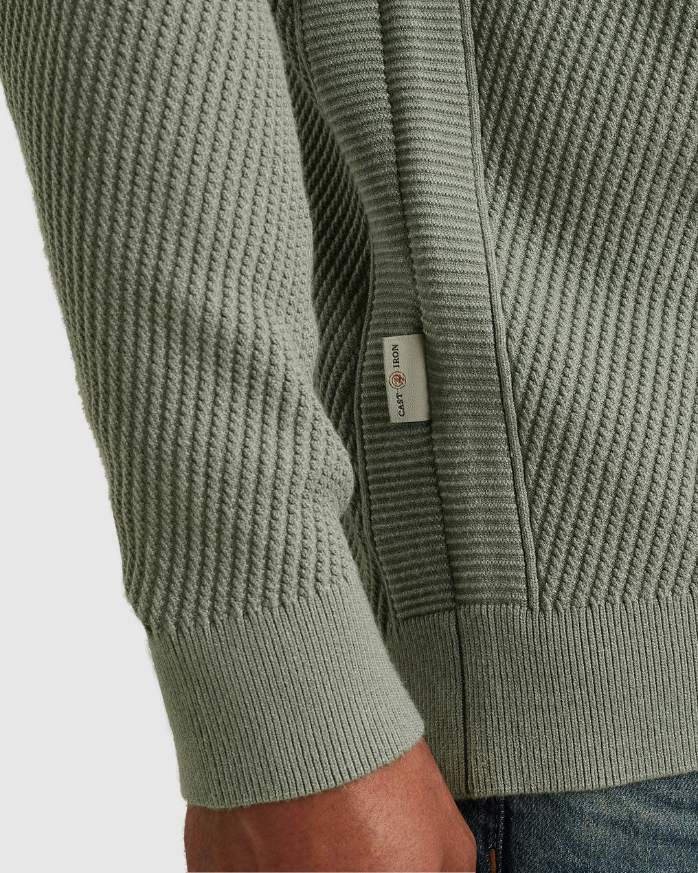 Cast Iron Trui ronde hals