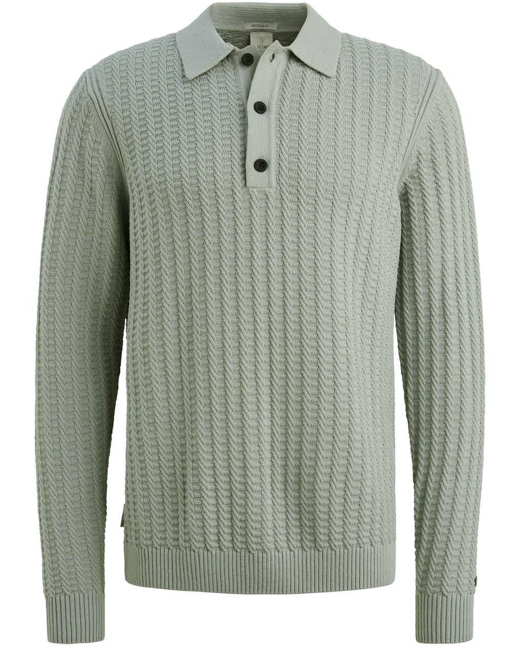 Cast Iron Polo Lange mouw