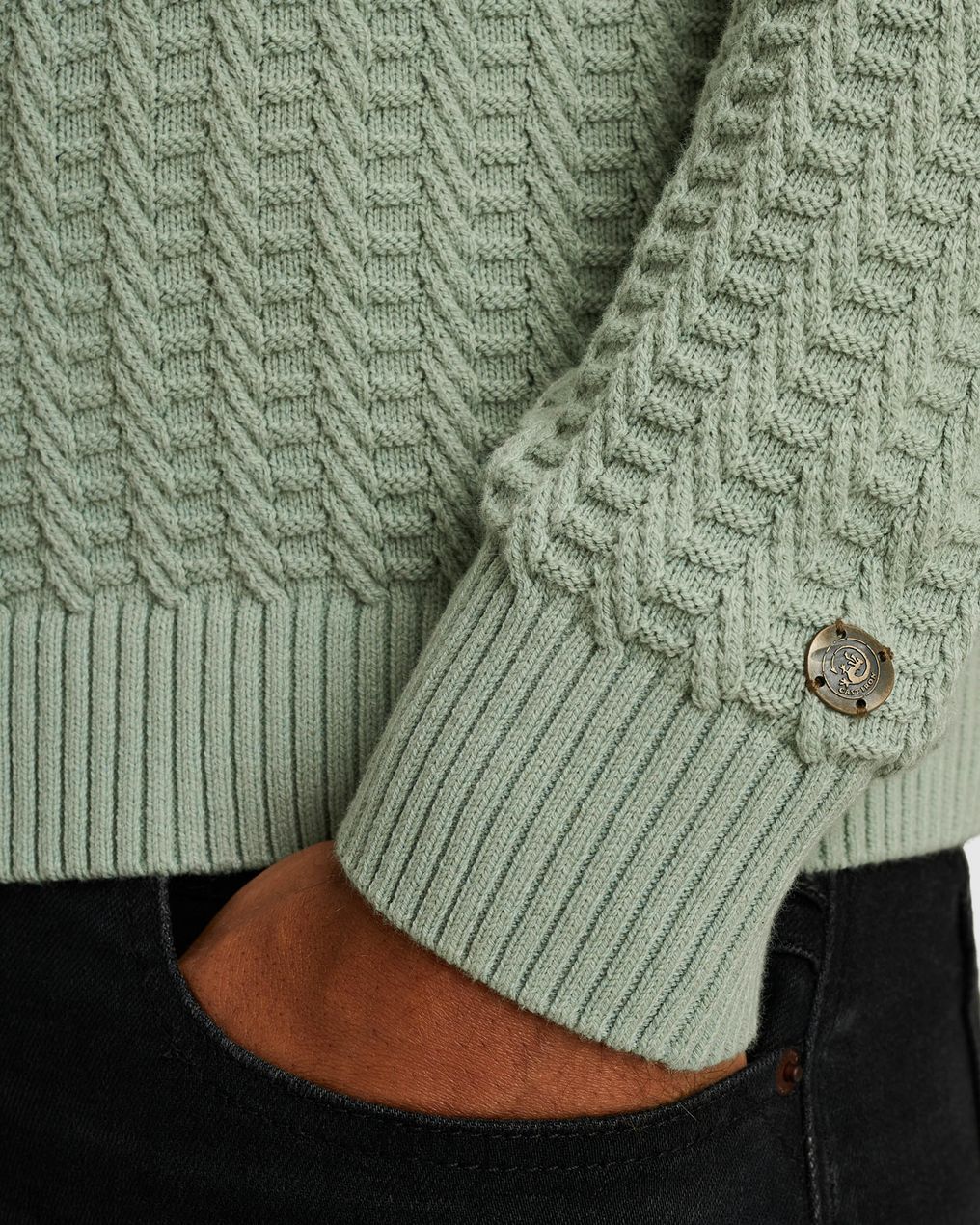 Cast Iron Polo Lange mouw