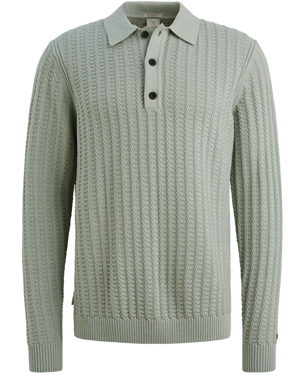 Cast Iron Polo Lange mouw