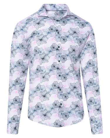 Blue Industry Casual Overhemd LM