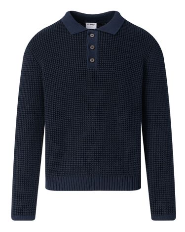 J.C. RAGS Polo Lange mouw