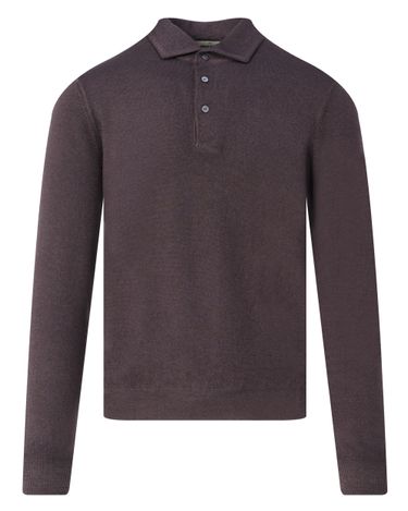 Gran Sasso Polo Lange mouw