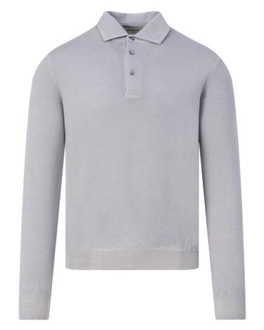 Gran Sasso Polo Lange mouw