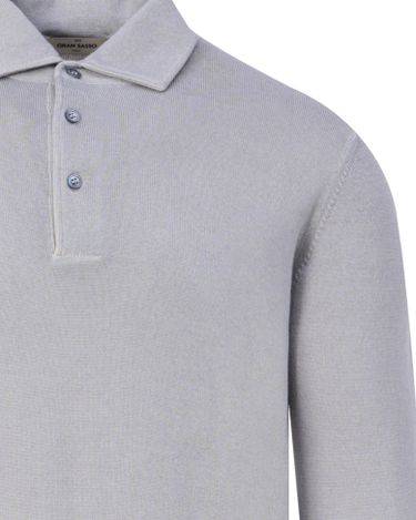 Gran Sasso Polo Lange mouw