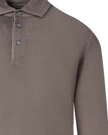 Gran Sasso Polo Lange mouw