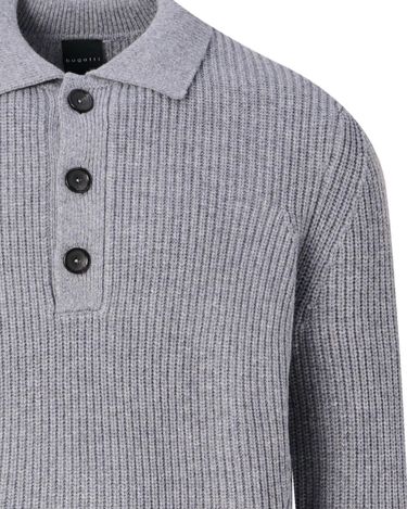 Bugatti clothing Polo Lange mouw