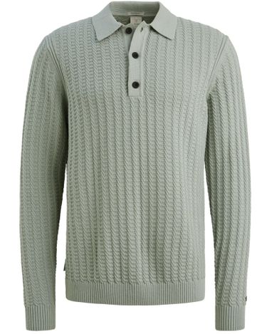 Cast Iron Polo Lange mouw
