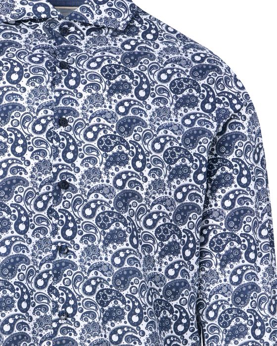 Blue Industry Casual Overhemd LM