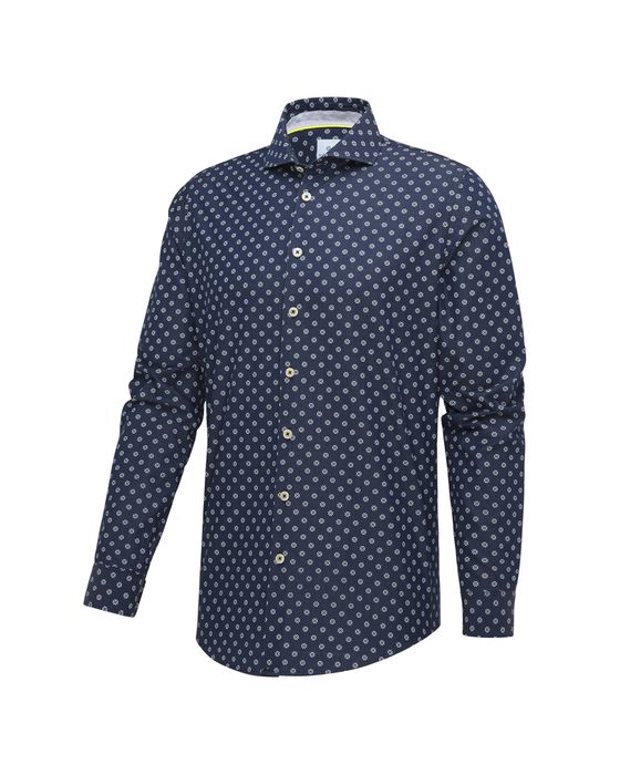 Blue Industry Casual Overhemd LM